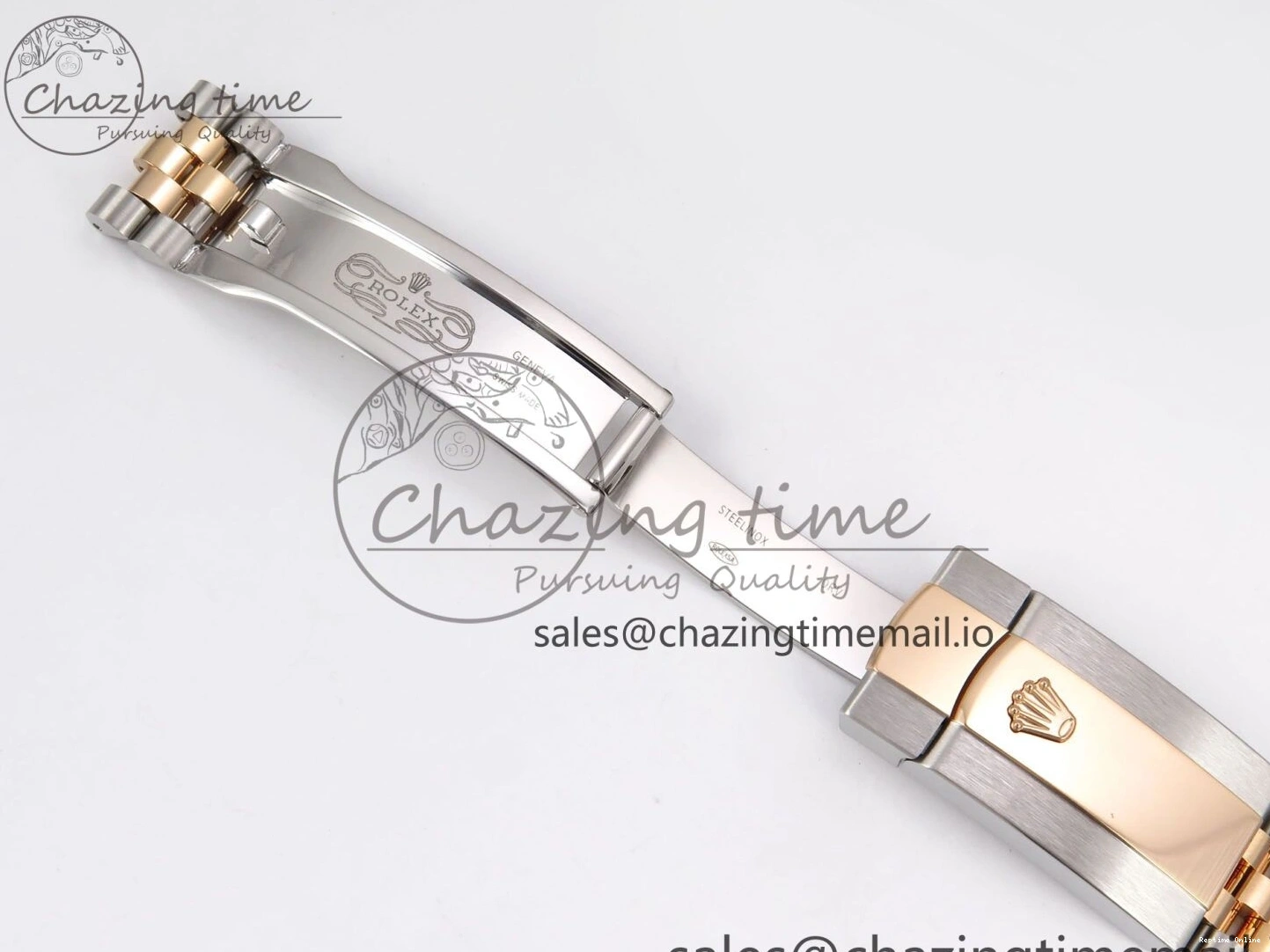 0214 DateJust 41 126331 ARF 1:1 Best Edition 904L Steel Gray Dial Green Roman Marker on SS RG Jubilee Bracelet SH3235（Gain Weight） FastDry 1103